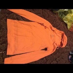 Orange hoodie